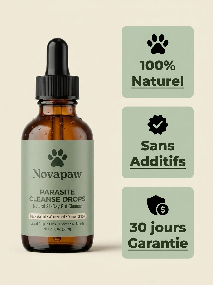 Novapaw — Gouttes Anti-Parasites Chien